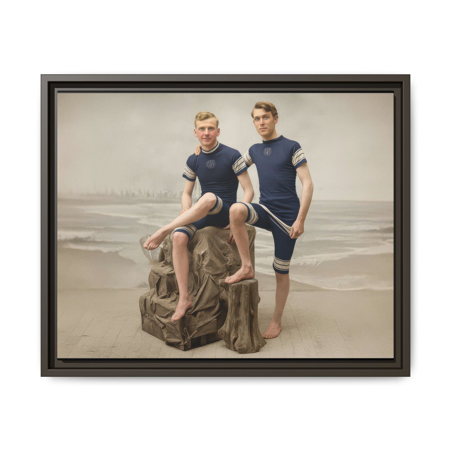 nager 036 | Framed Vintage Photo - Matte Canvas