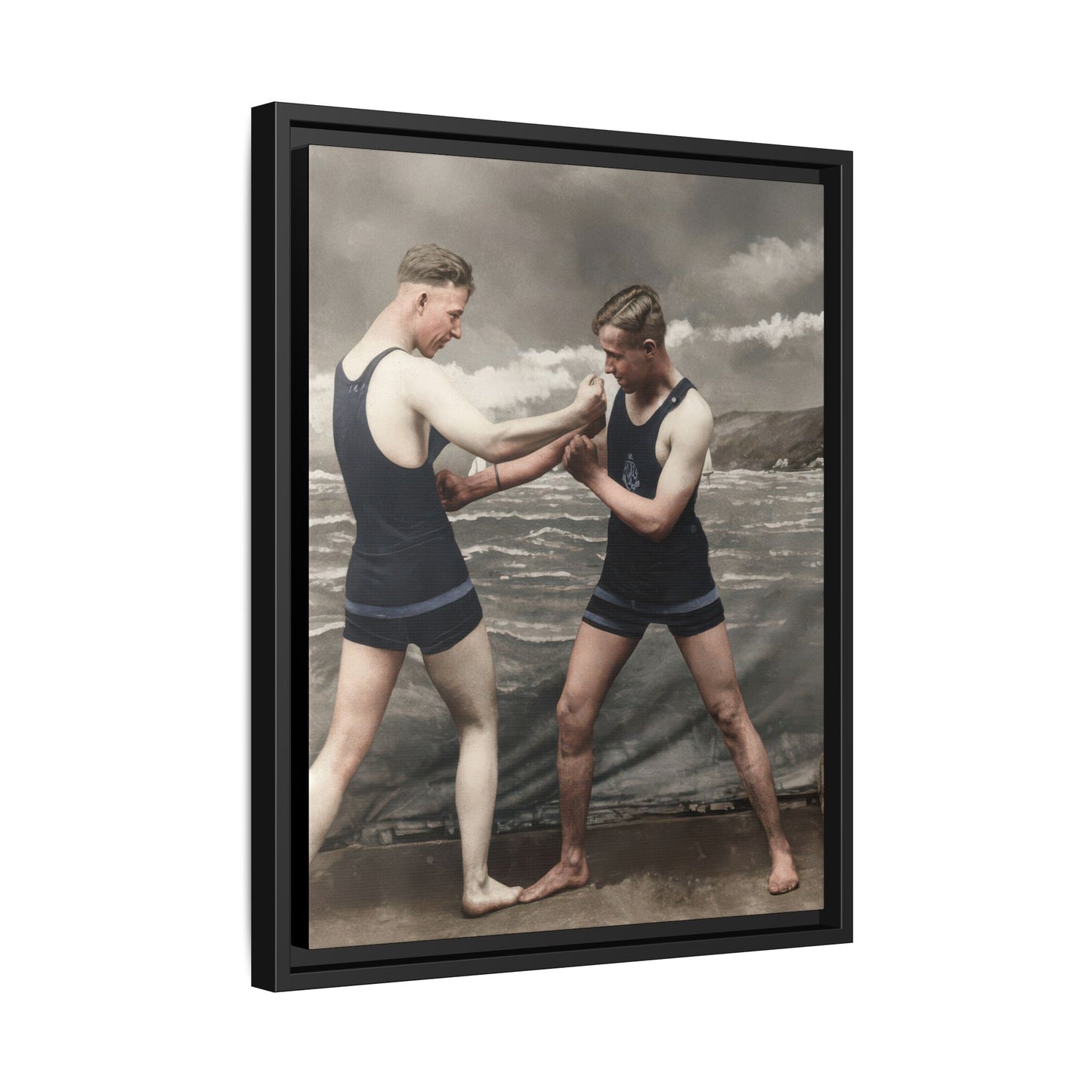 nager 048 | Framed Vintage Photo - Matte Canvas