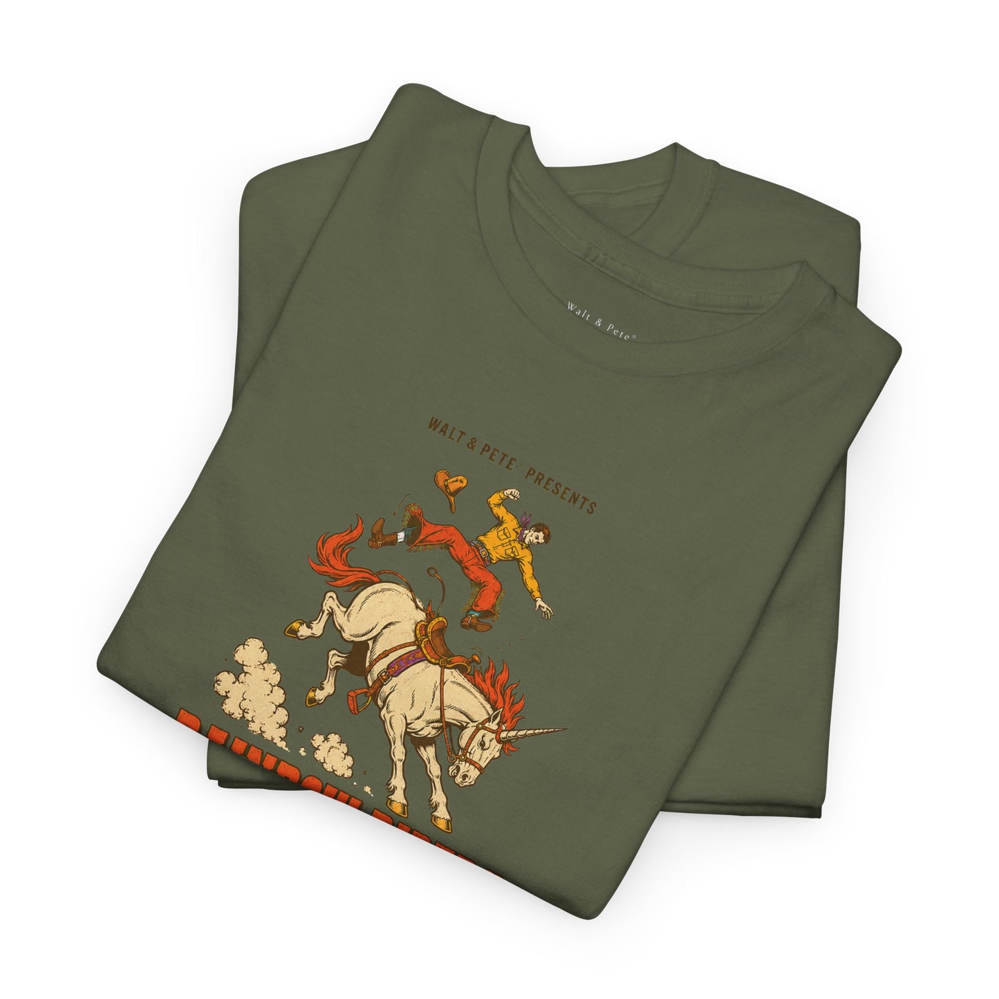 Rainbow Riders Montana 1977 T-Shirt | Queer Western Rodeo Tee