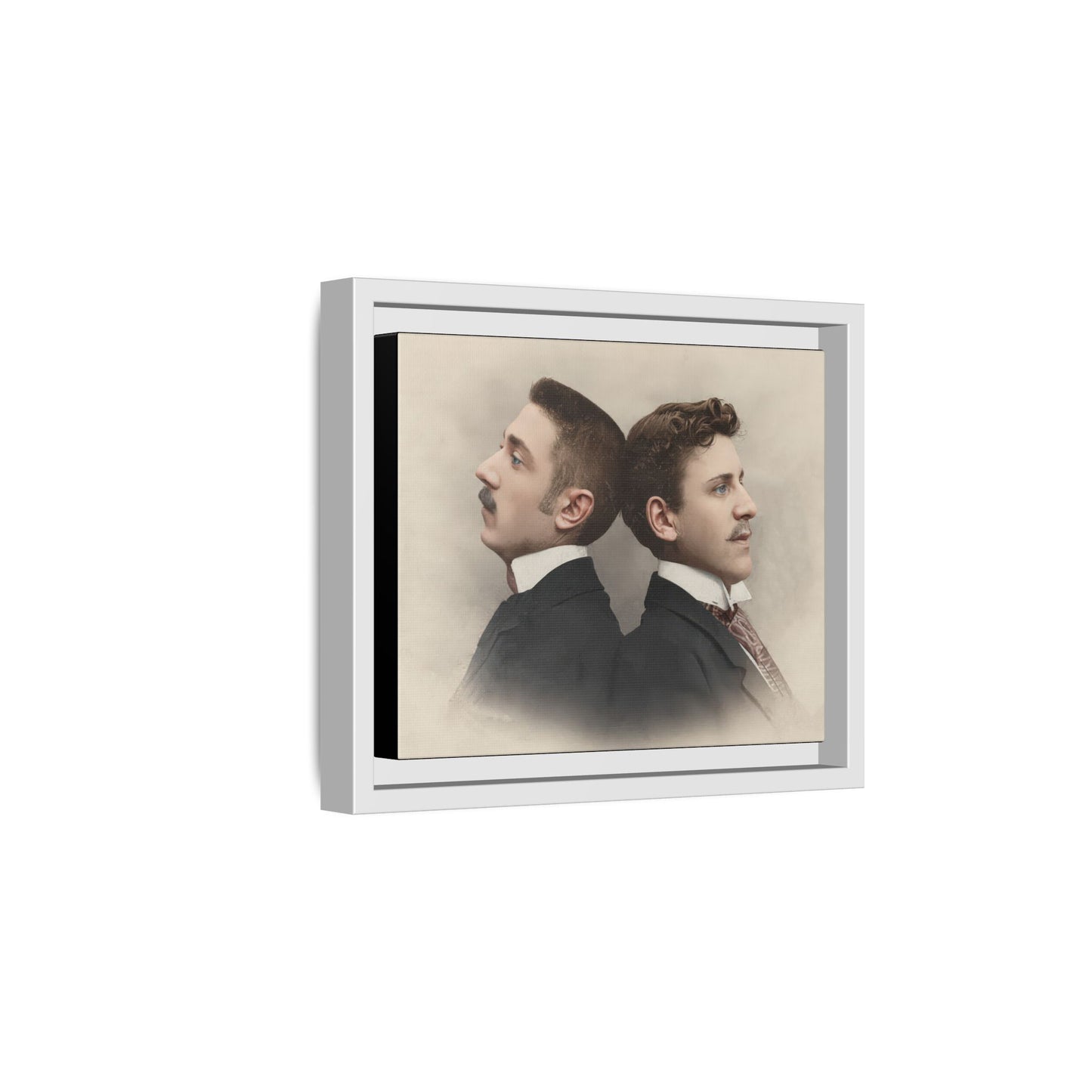 paire 030 | Framed Vintage Photo - Matte Canvas