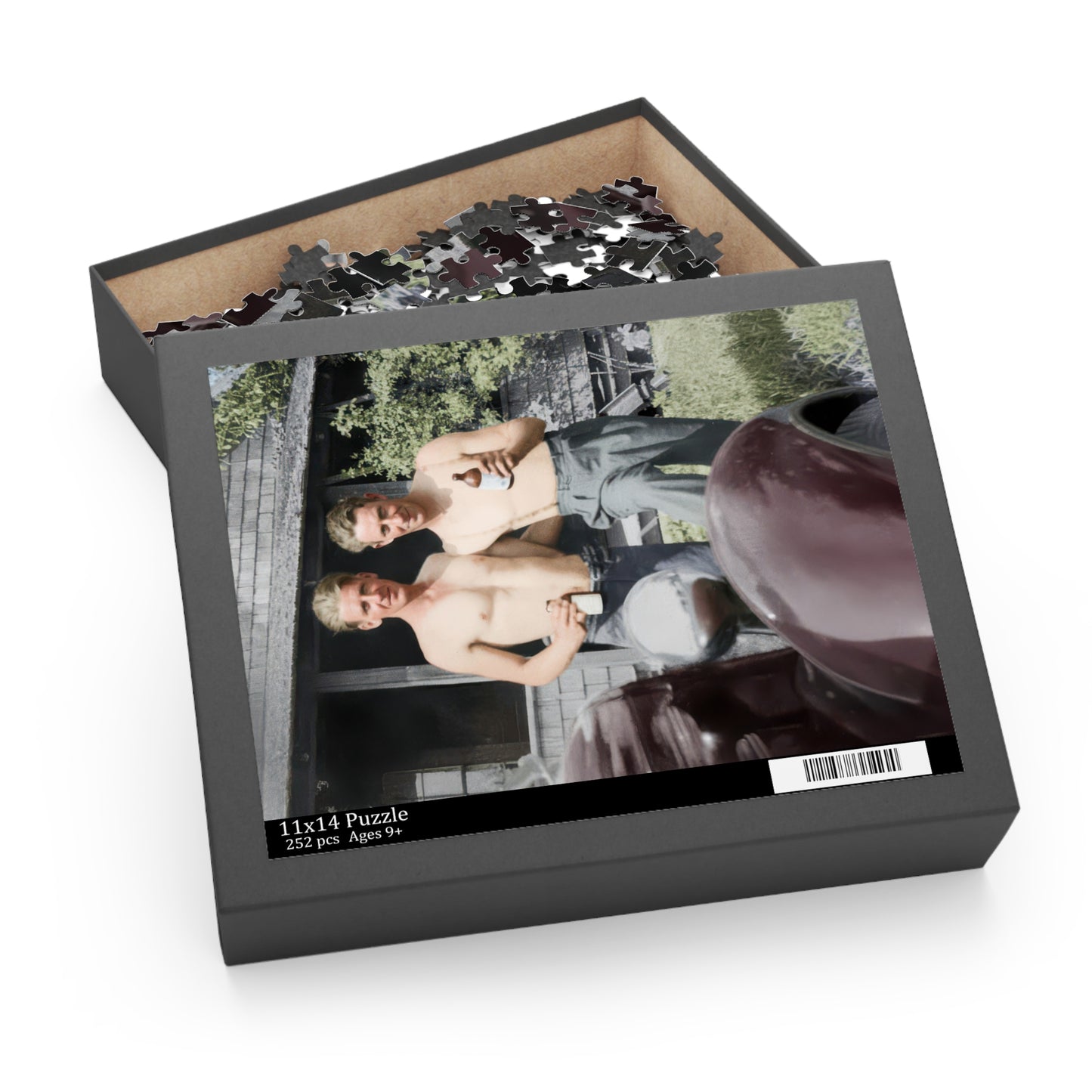 Vintage Beach Photo Puzzles | paire 109