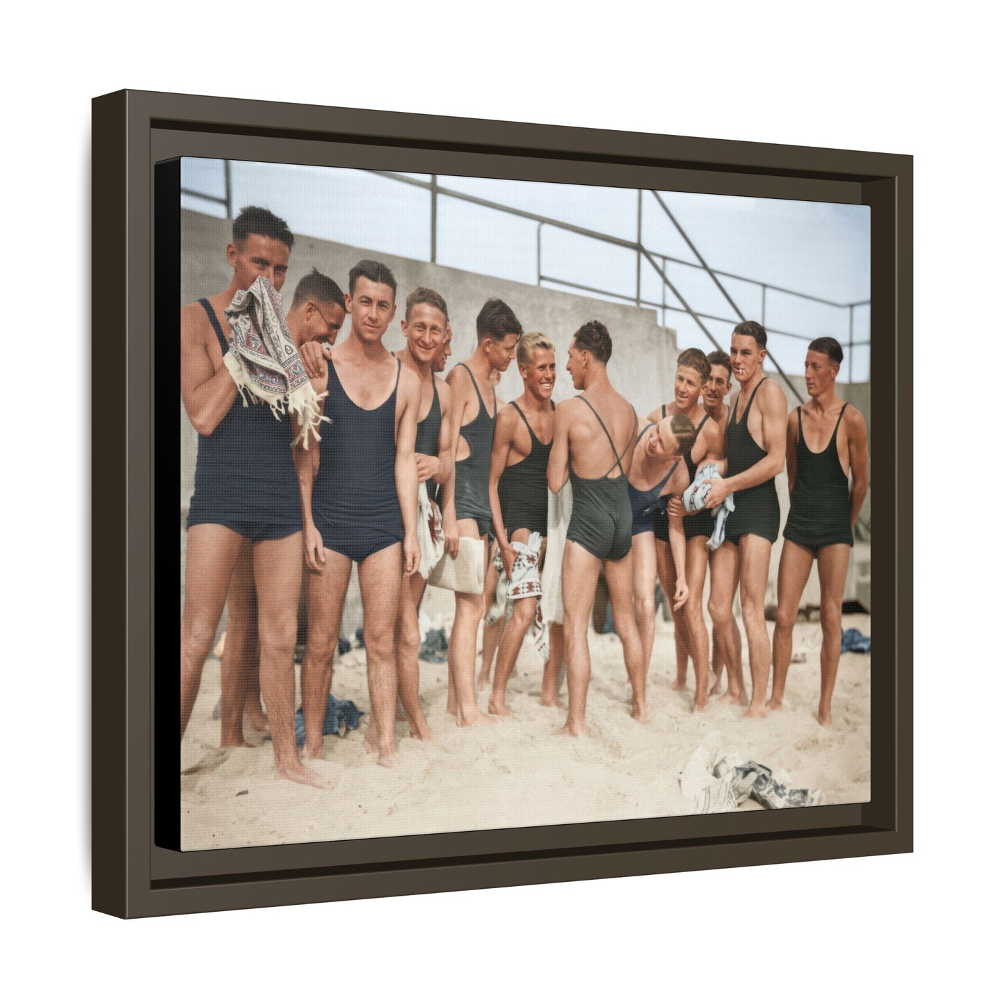 nager 007 | Framed Vintage Photo - Matte Canvas