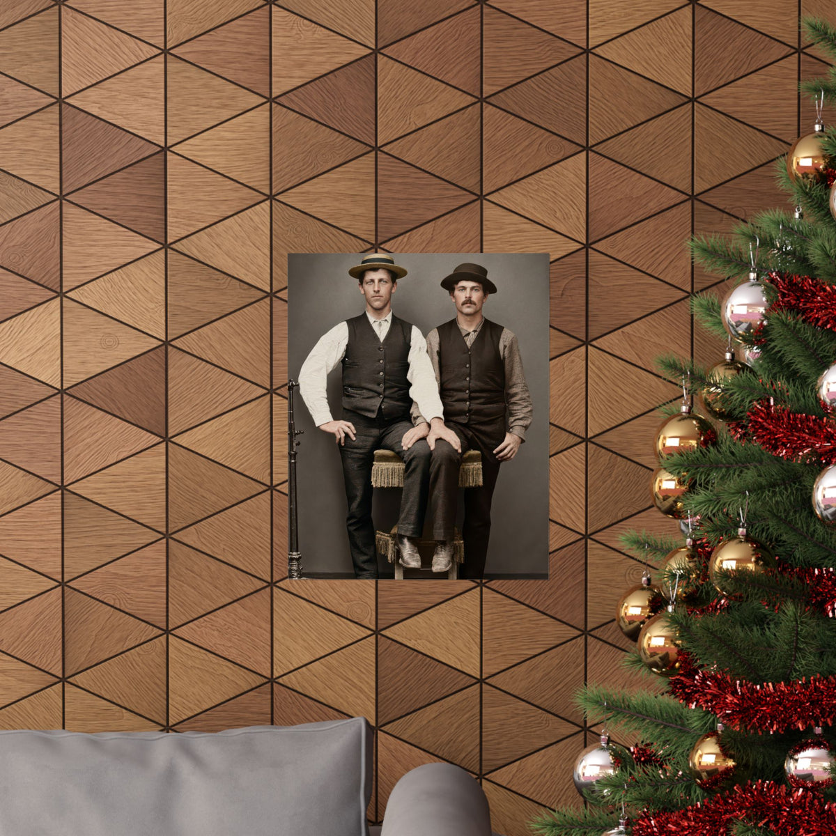 Paire 163 | Two Victorian Men in Hats and Waistcoats