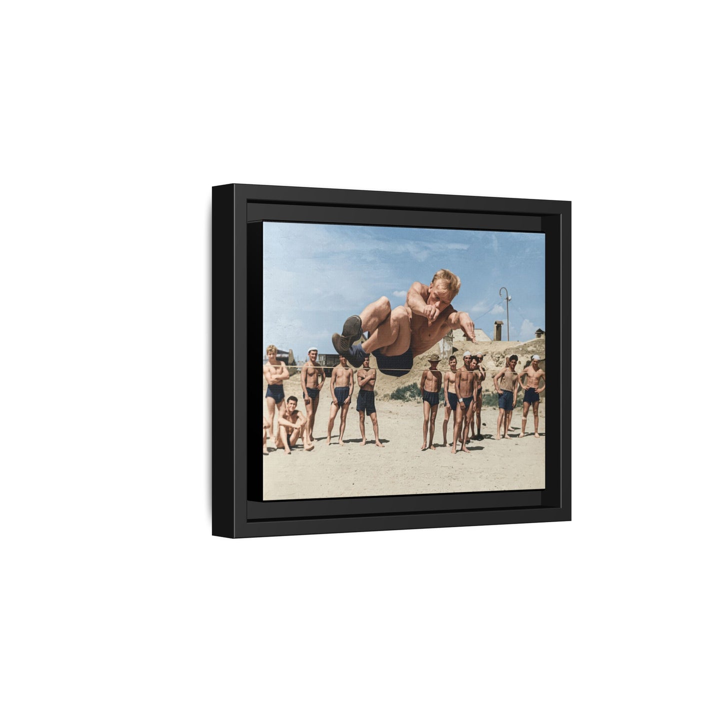 nager 039 | Framed Vintage Photo - Matte Canvas