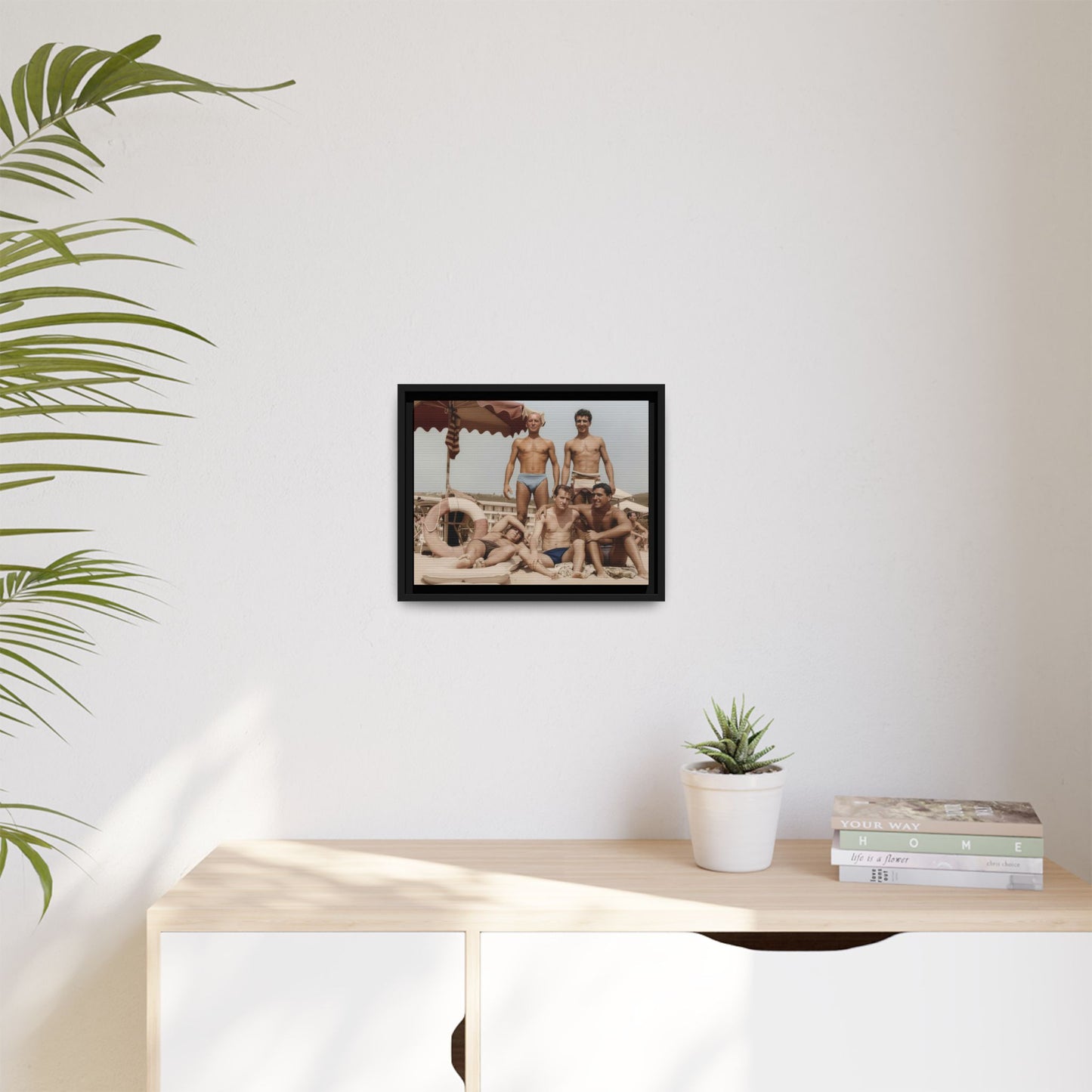 nager 033 | Framed Vintage Photo - Matte Canvas