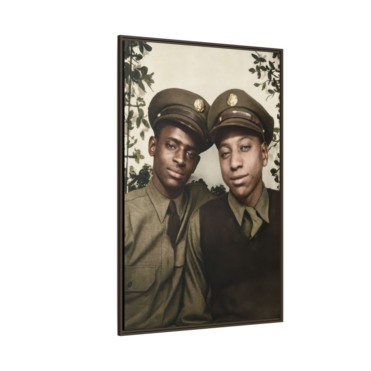 paire 152 | Framed Vintage Photo - Matte Canvas