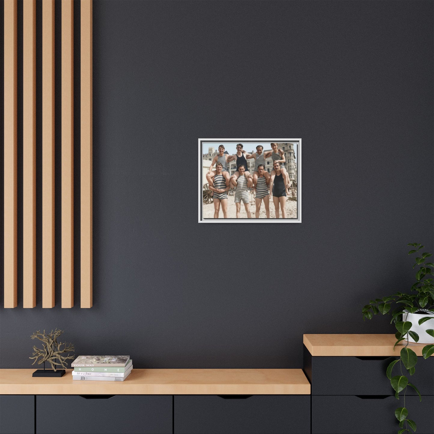 nager 021 | Framed Vintage Photo - Matte Canvas