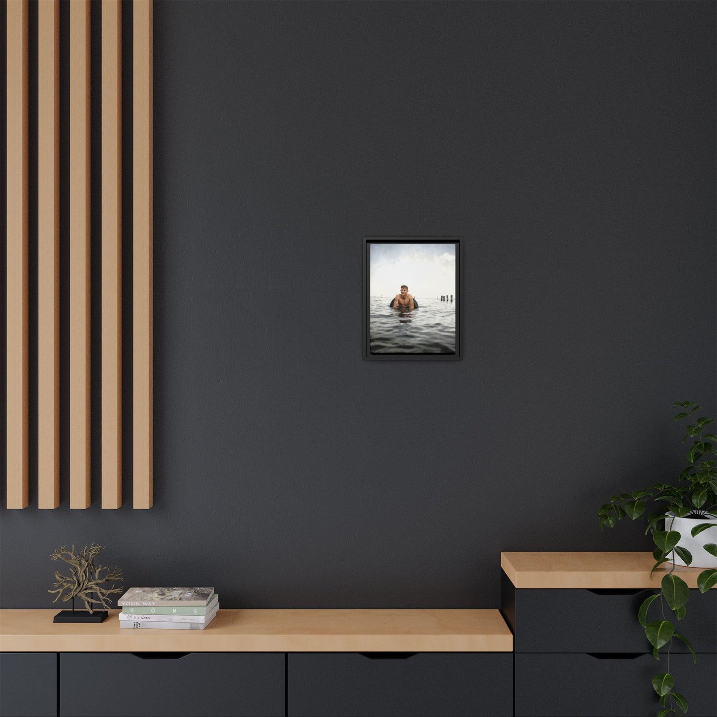 nager 034 | Framed Vintage Photo - Matte Canvas