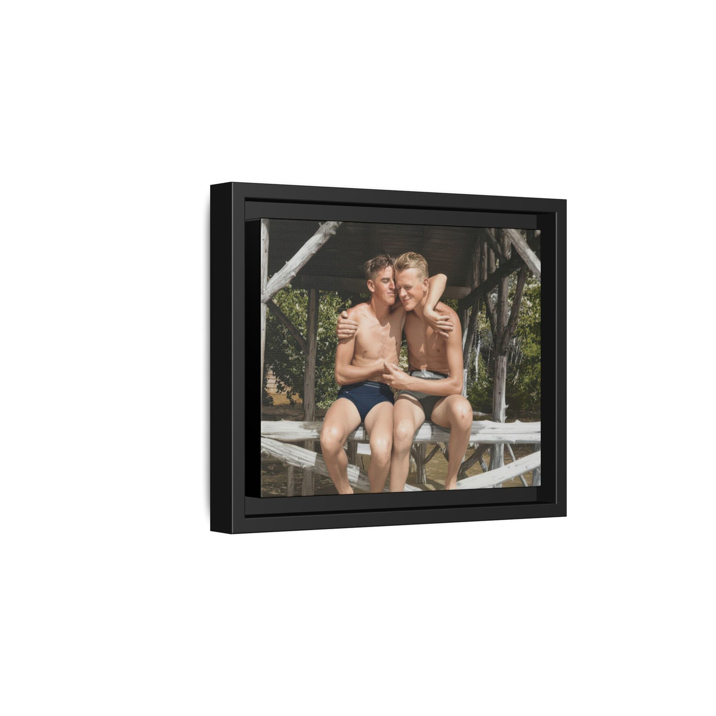 nager 011 | Framed Vintage Photo - Matte Canvas