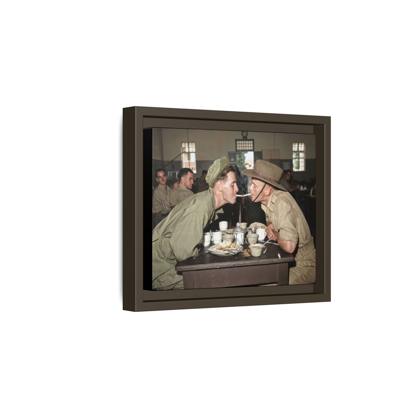 paire 143 | Framed Vintage Photo - Matte Canvas