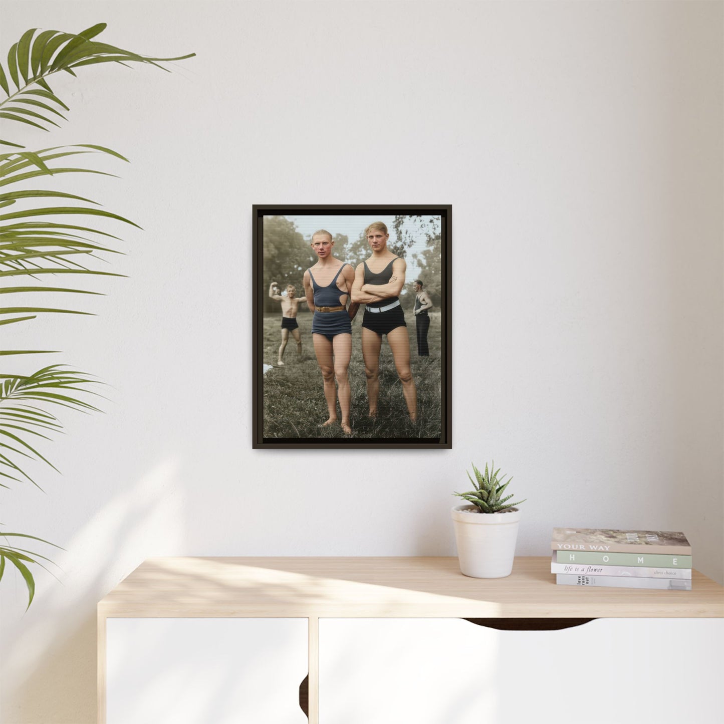 nager 037 | Framed Vintage Photo - Matte Canvas