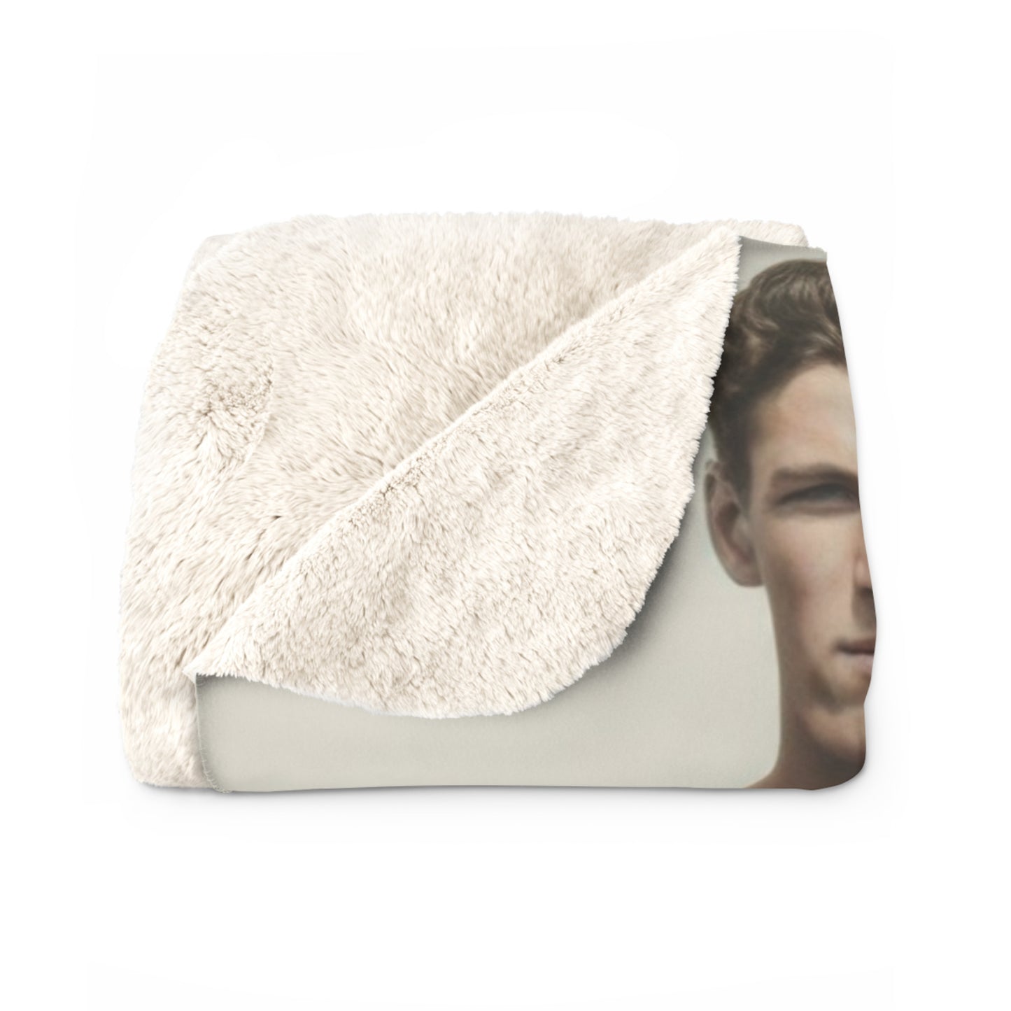 Heirloom Sherpa Blanket – paire 055 Premium fleece throw · 50x60, 60x80