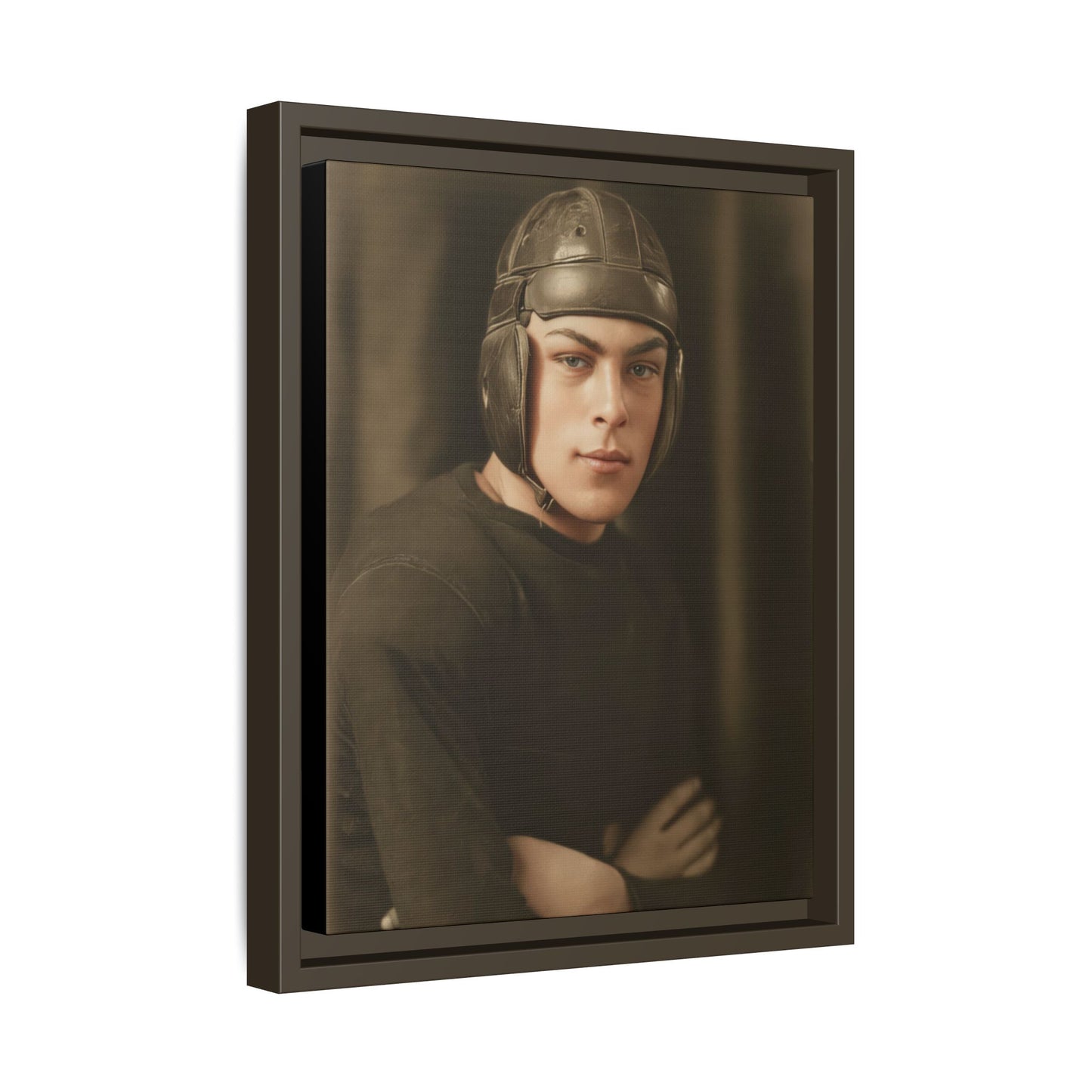 athlétisme 009 | Framed Vintage Photo - Matte Canvas