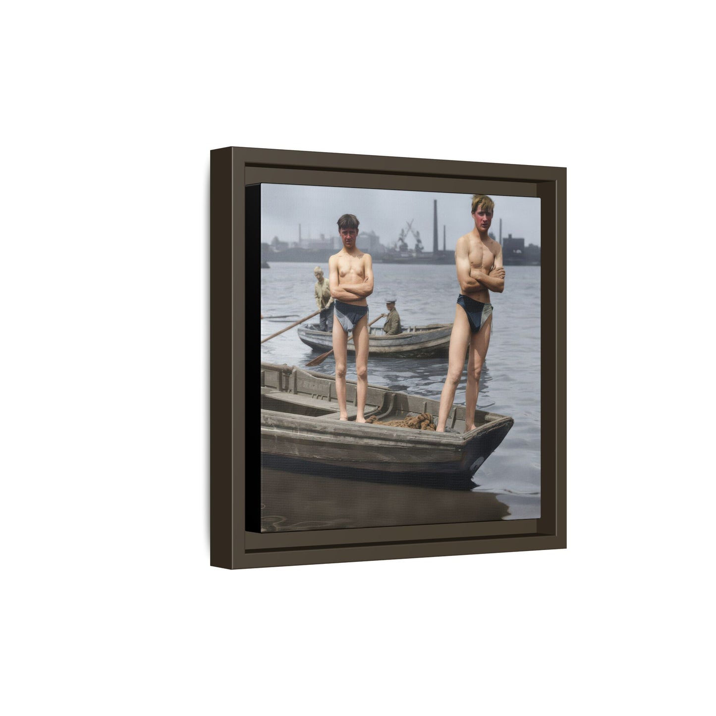 nager 050 | Framed Vintage Photo - Matte Canvas