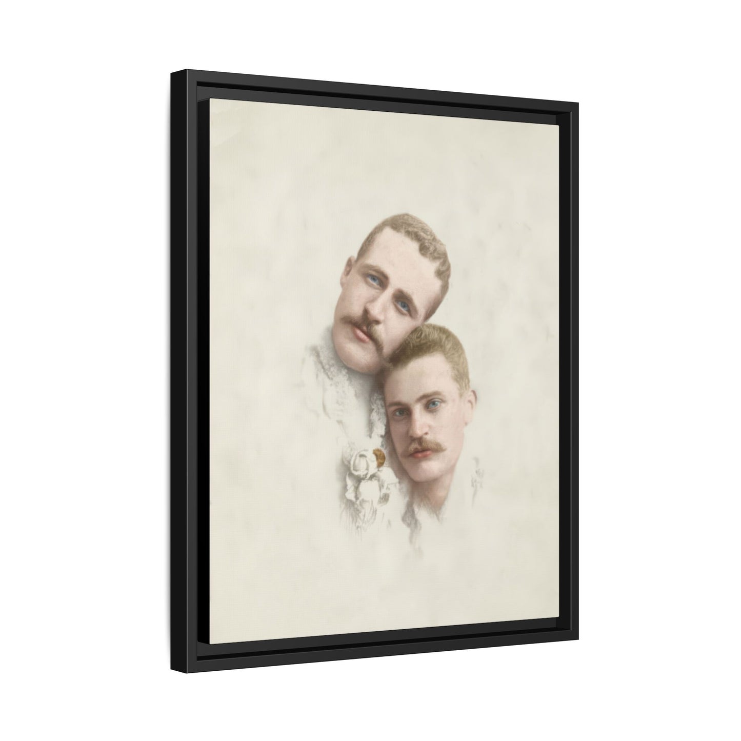 paire 081 | Framed Vintage Photo - Matte Canvas