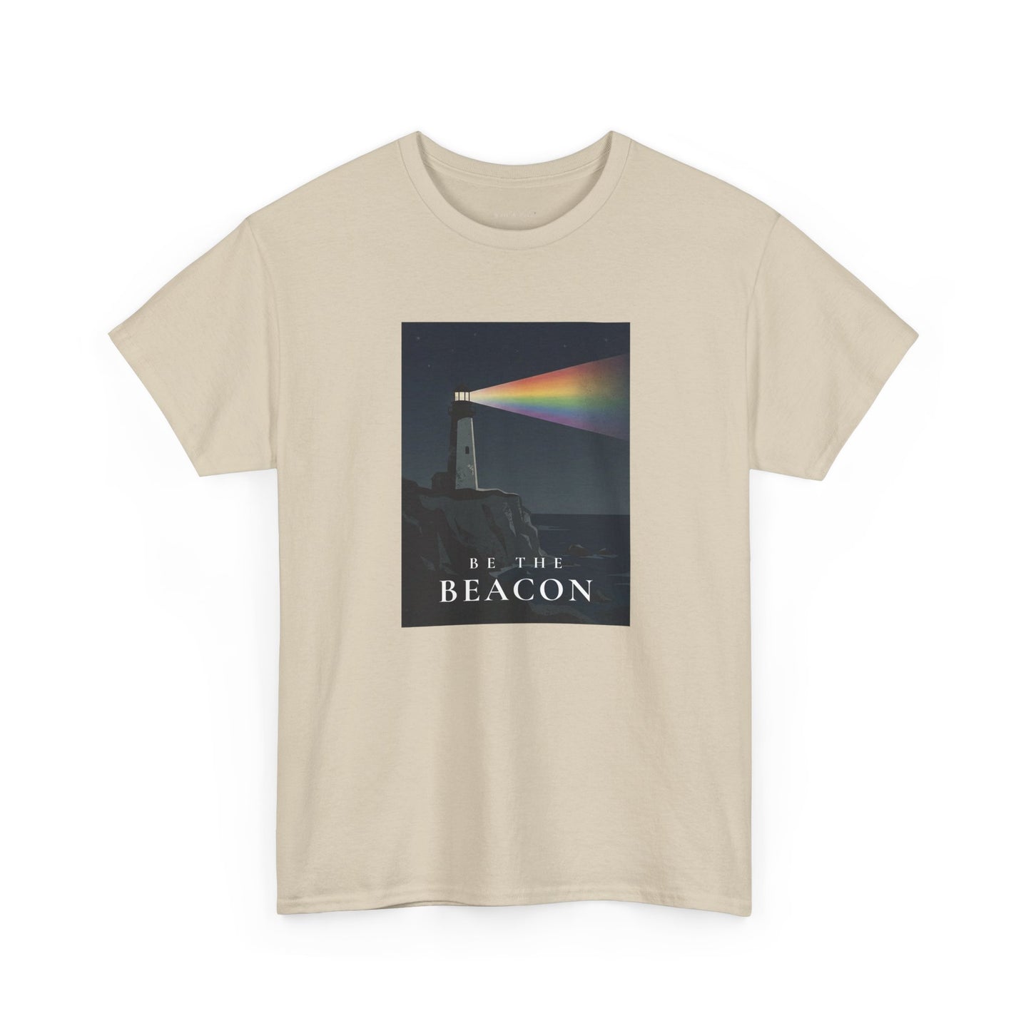 Be the Beacon Graphic T-Shirt | LGBTQ Pride Visibility & Equality Tee