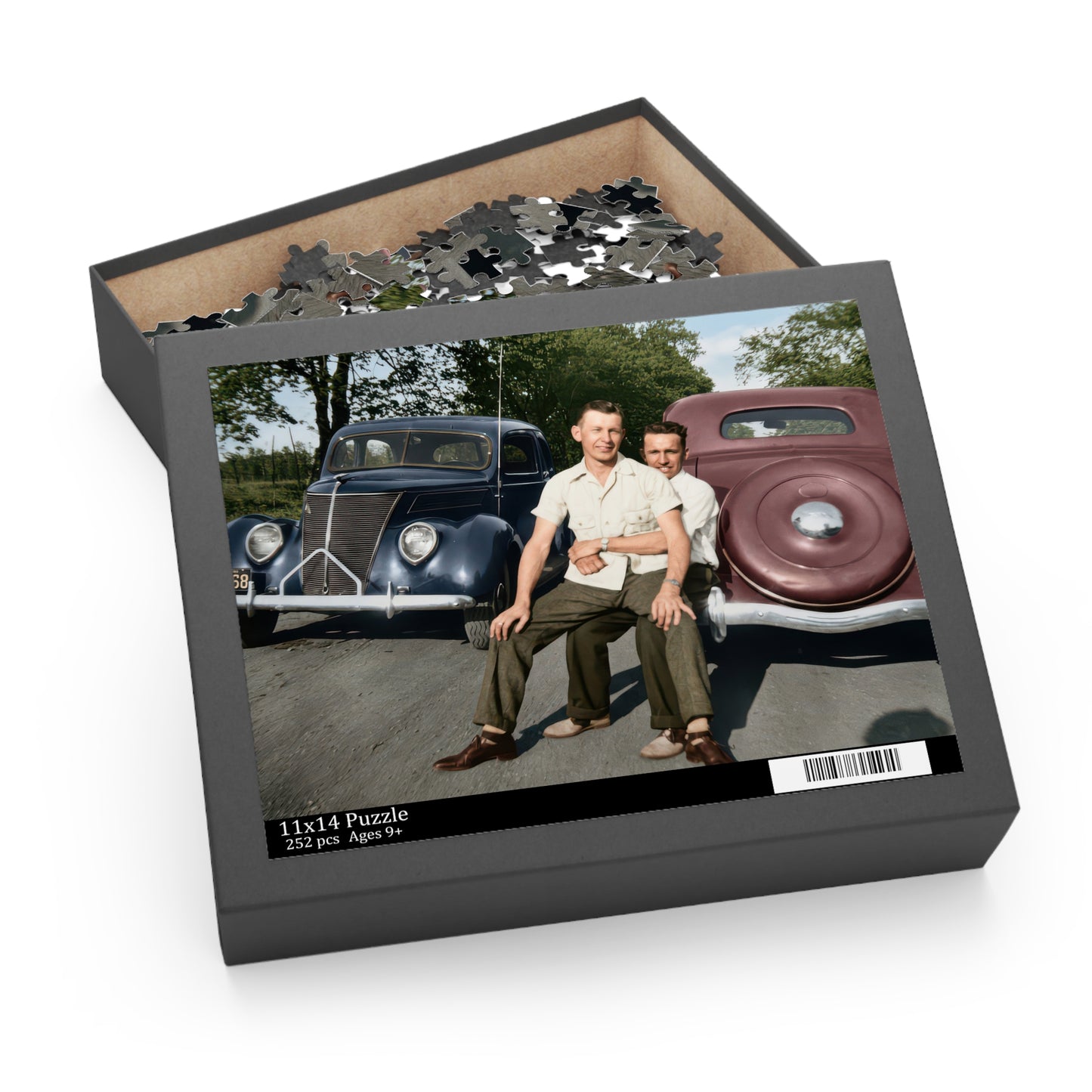 Vintage Beach Photo Puzzles | paire 145