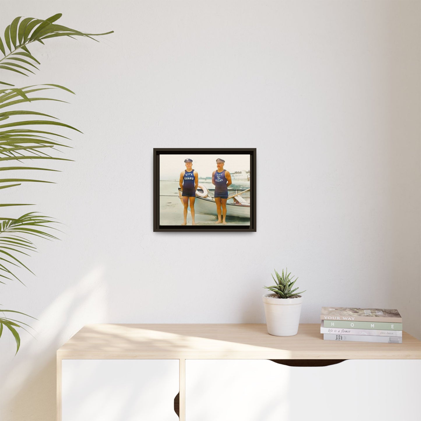 nager 016 | Framed Vintage Photo - Matte Canvas