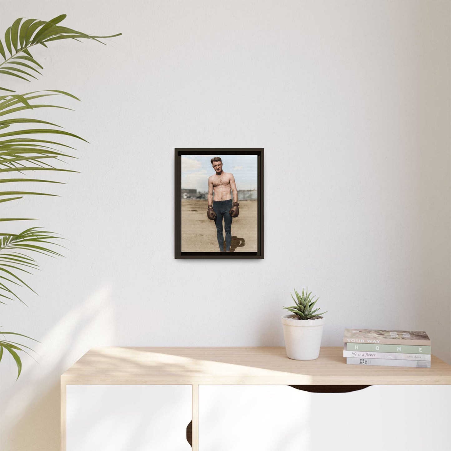 Copy of athlétisme 039 | Framed Vintage Photo - Matte Canvas