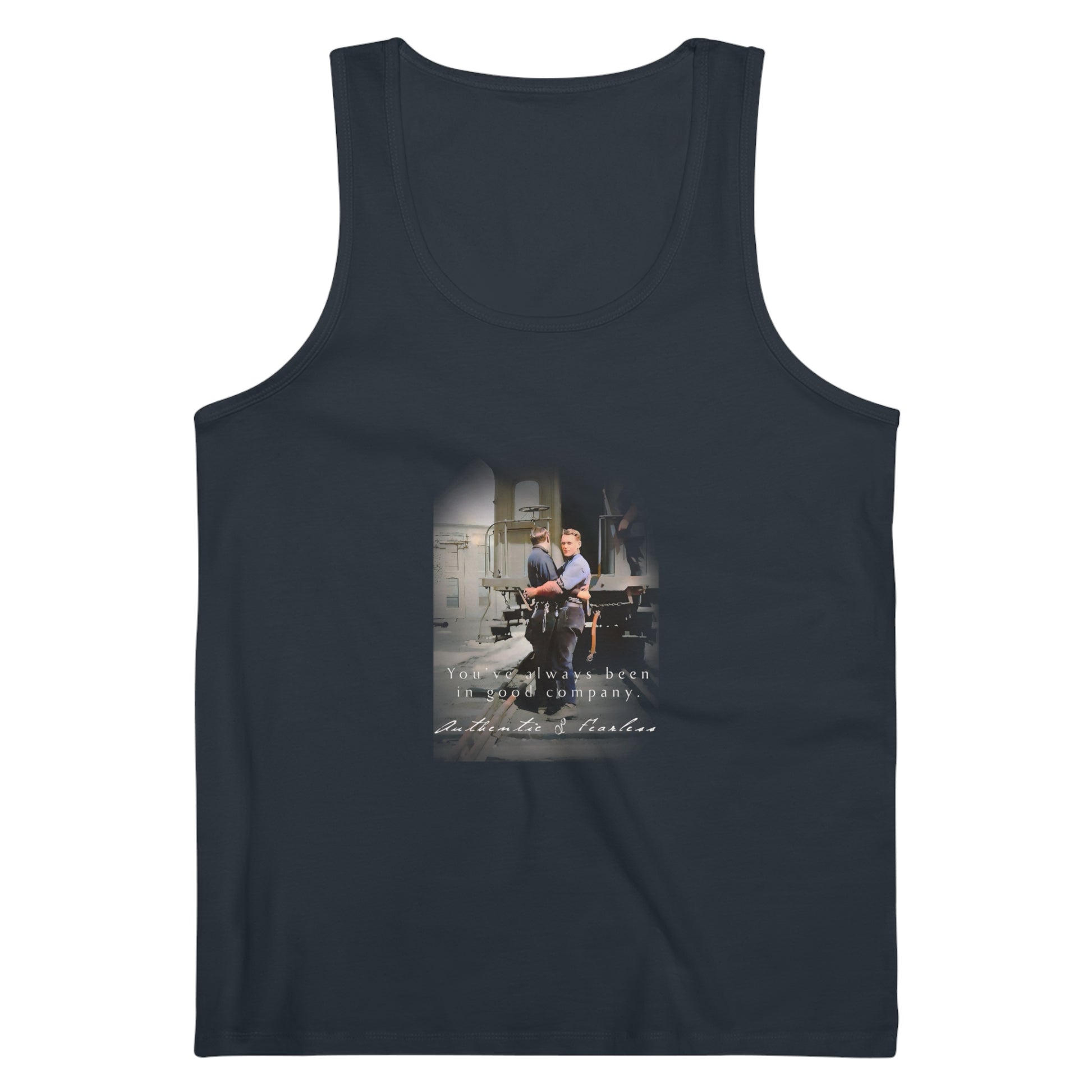 paire 018 | Vintage Jersey Tank Gay Boys Town Chicago Queer Railroad Bar Pride Boyfriend Gift