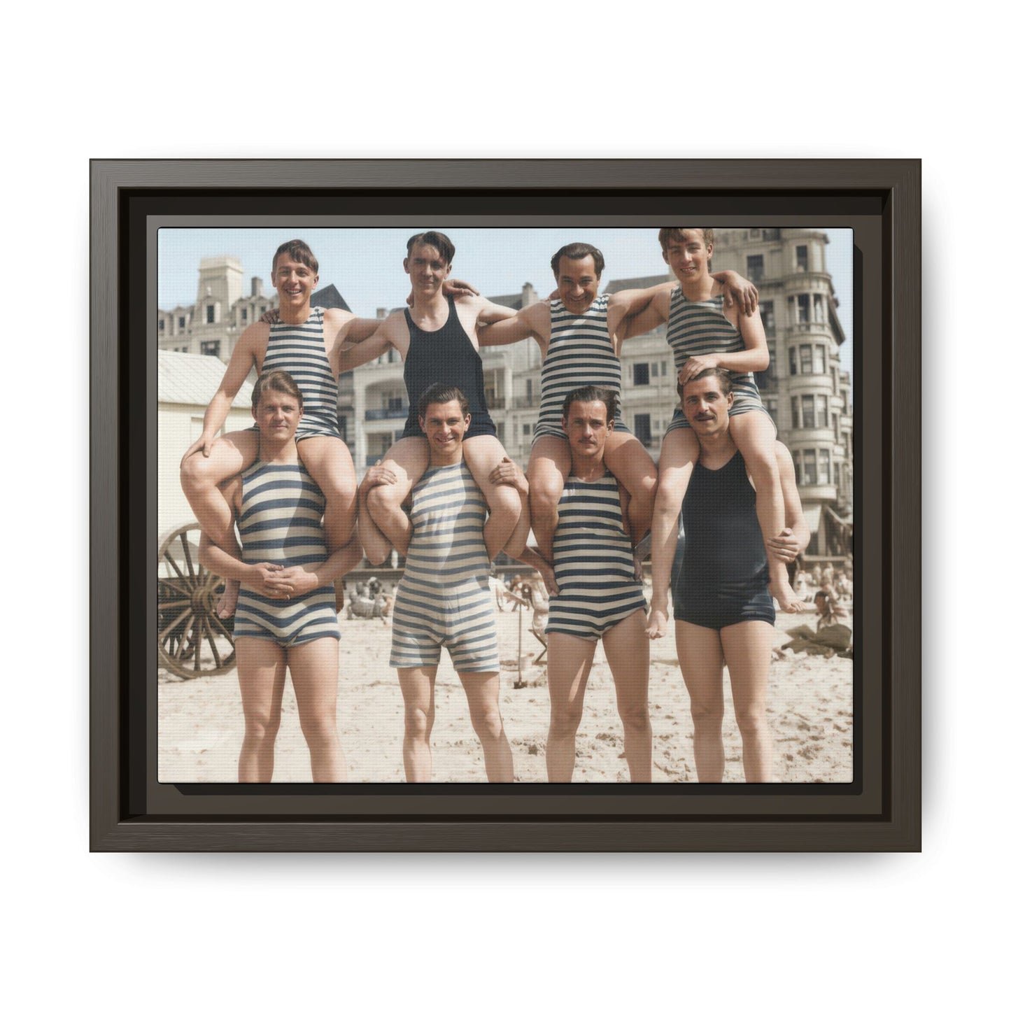 nager 021 | Framed Vintage Photo - Matte Canvas