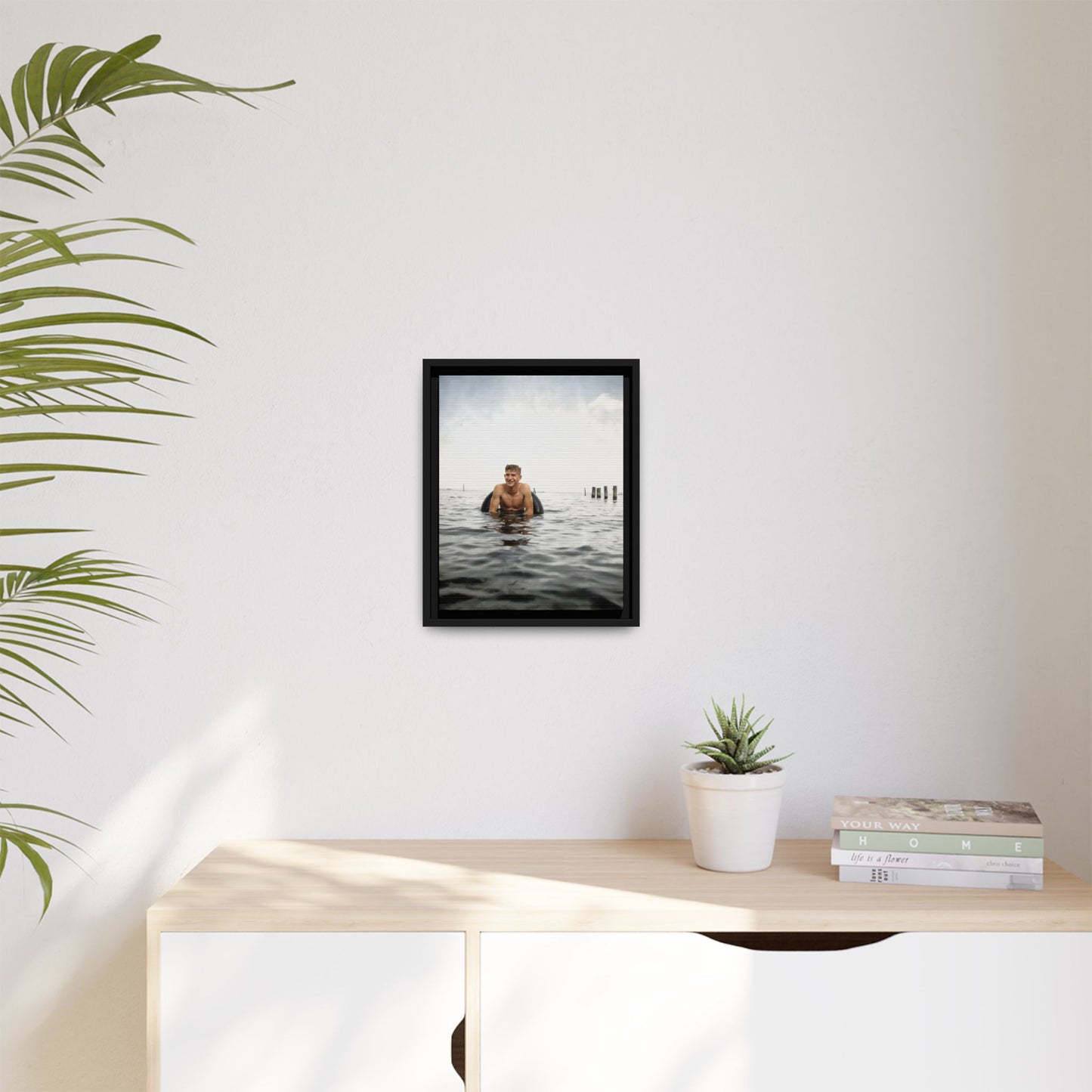 nager 034 | Framed Vintage Photo - Matte Canvas