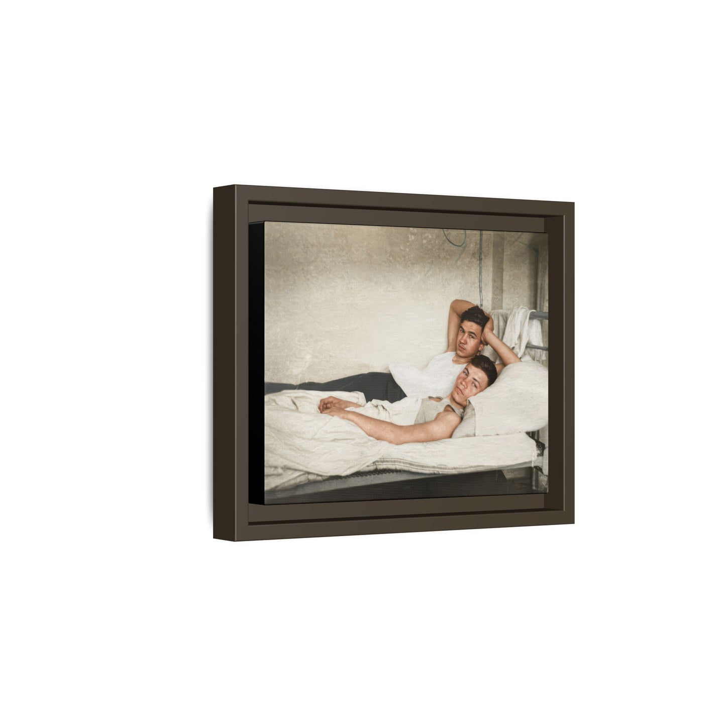 paire 146 | Framed Vintage Photo - Matte Canvas