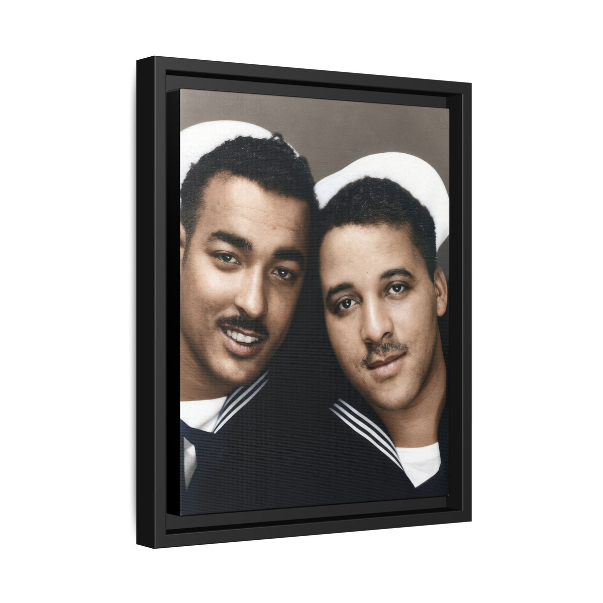 paire 157 | Framed Vintage Photo - Matte Canvas