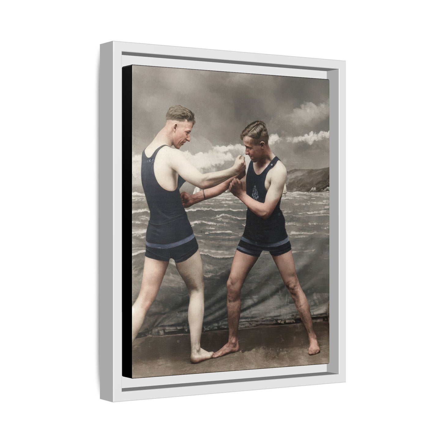 nager 048 | Framed Vintage Photo - Matte Canvas