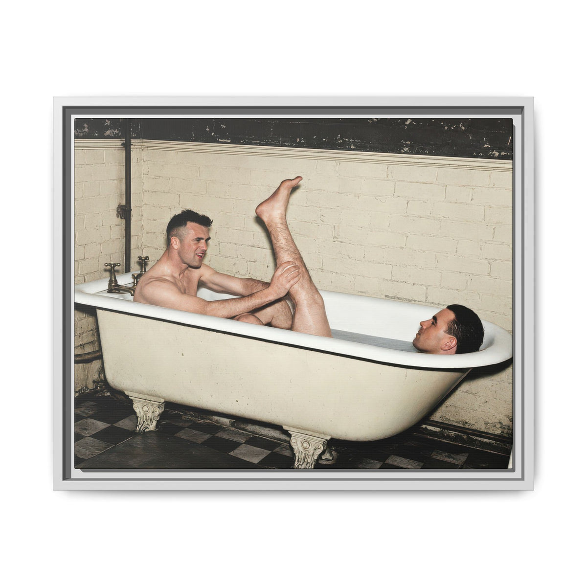 paire 162 | Framed Vintage Photo - Matte Canvas