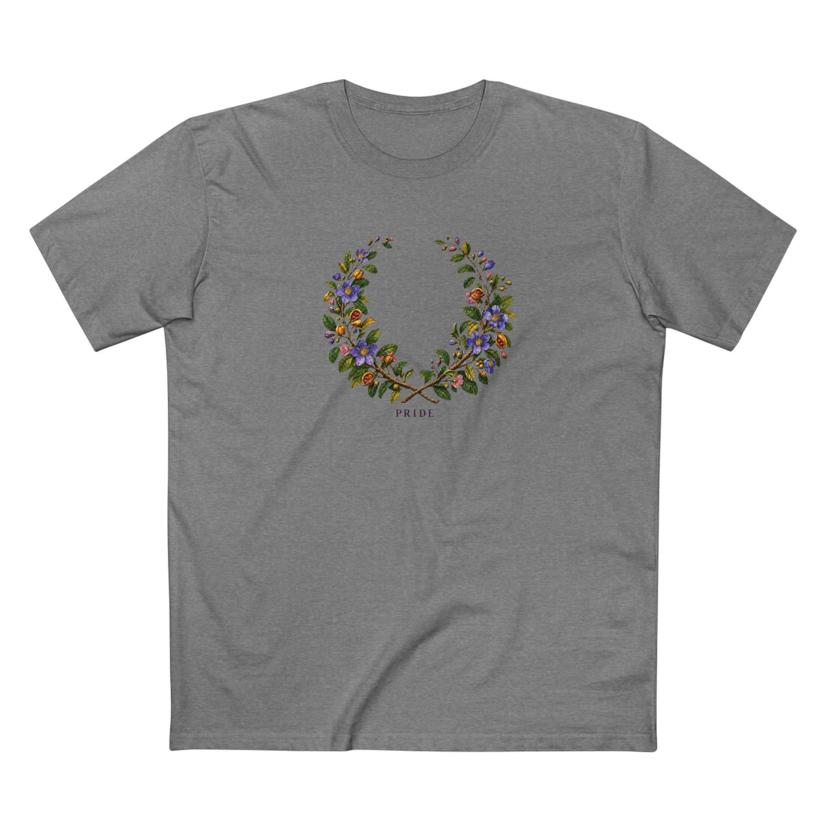Jamaican Lignum Vitae Pride T-Shirt | Botanical LGBTQ+ Graphic Tee