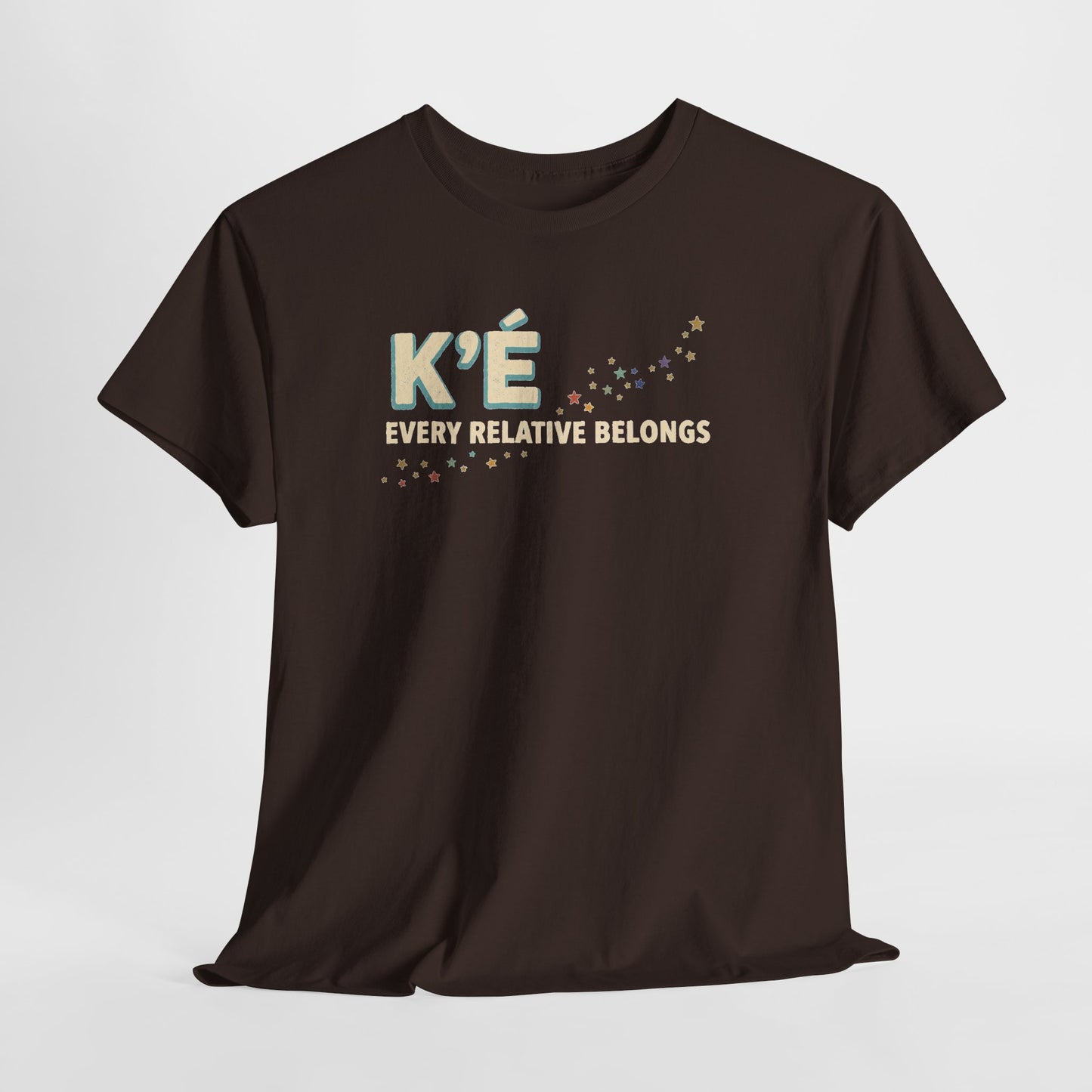 K’é: Every Relative Belongs | Diné LGBTQ+ & Two-Spirit Pride T-Shirt