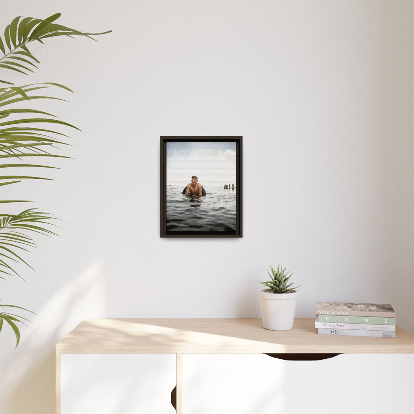 nager 034 | Framed Vintage Photo - Matte Canvas