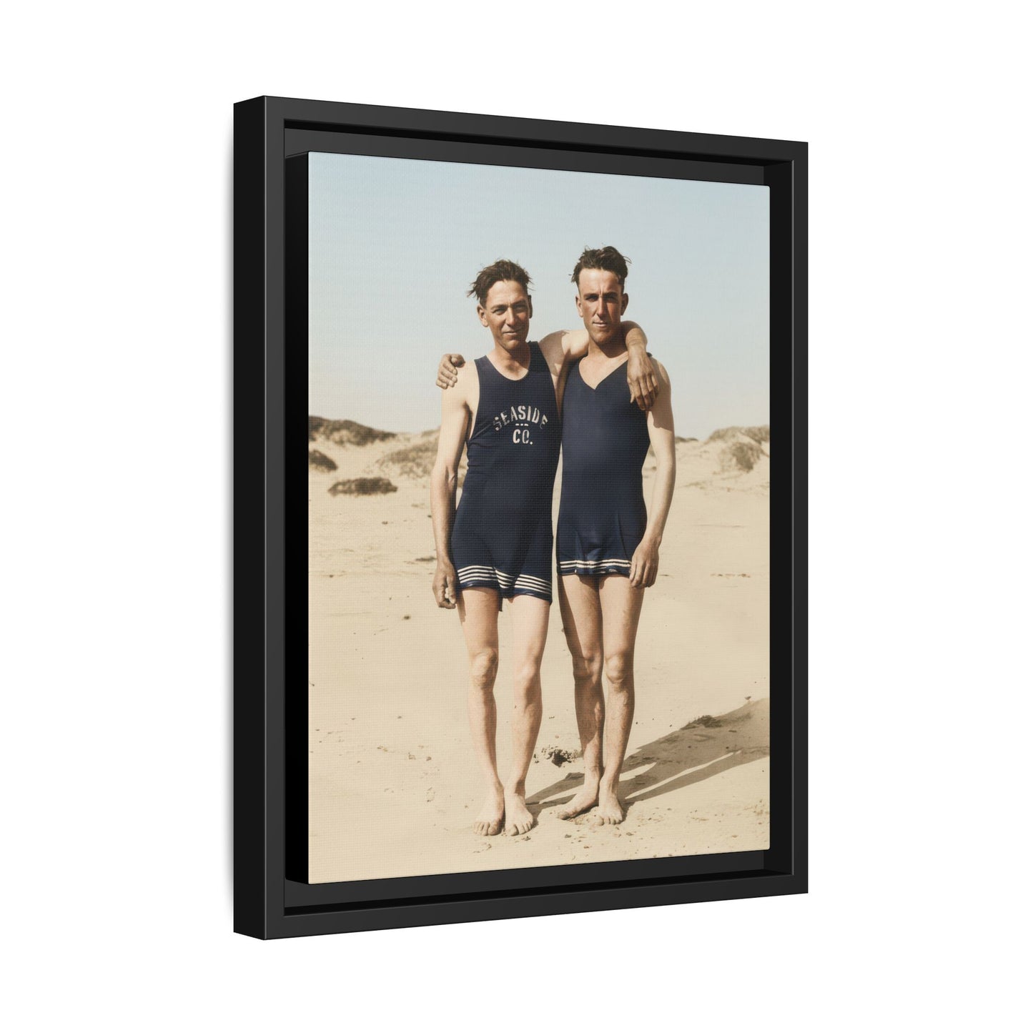 nager 035 | Framed Vintage Photo - Matte Canvas
