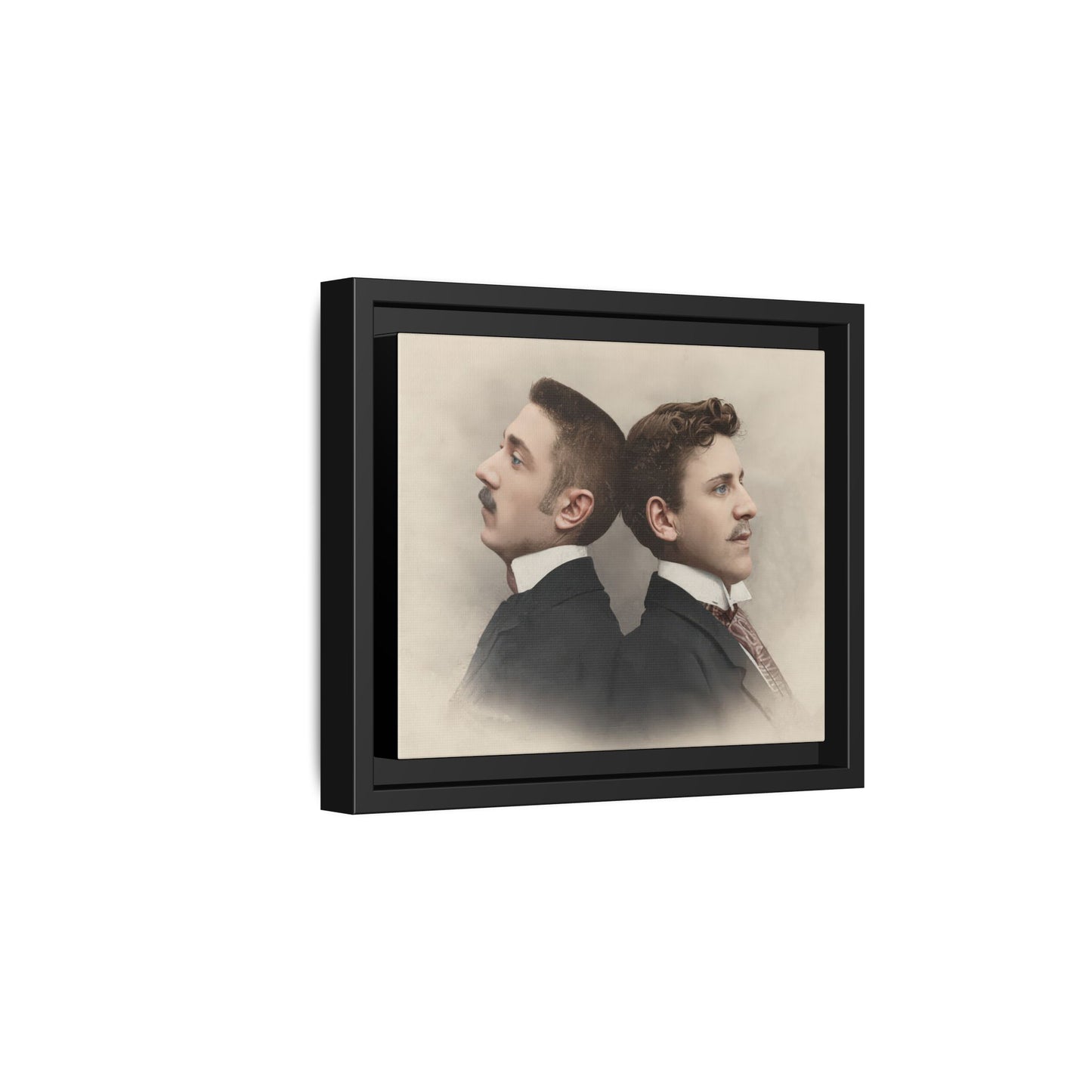 paire 030 | Framed Vintage Photo - Matte Canvas