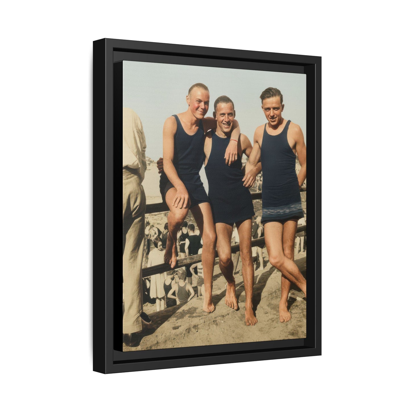 nager 044 | Framed Vintage Photo - Matte Canvas