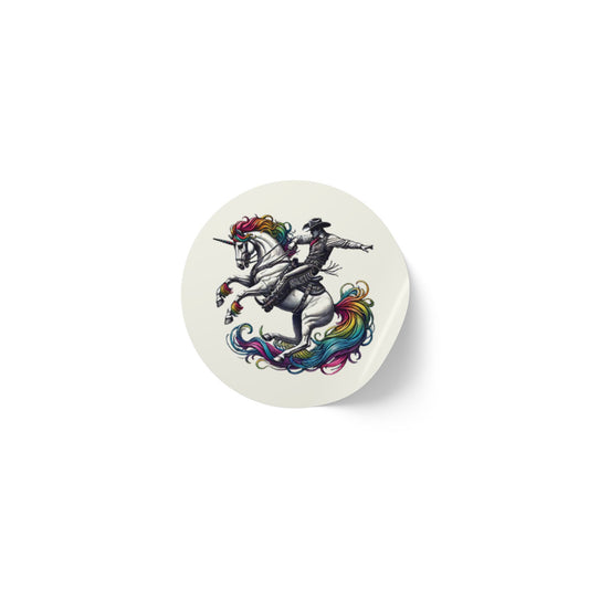 Rainbow Riders Sticker – Durable and Glossy Finish