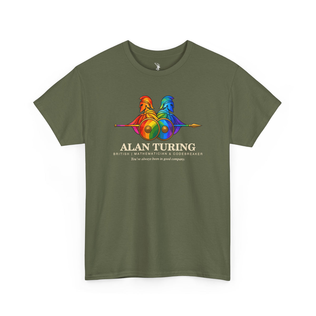 Alan Turing | British Mathematician & Codebreaker | LGBTQ+ History T-Shirt