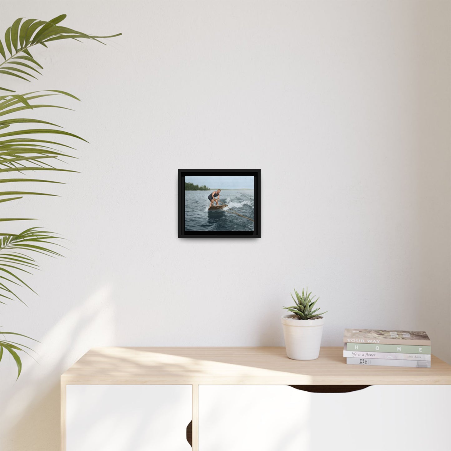 nager 015 | Framed Vintage Photo - Matte Canvas