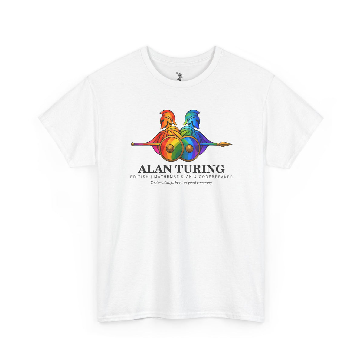 Alan Turing | British Mathematician & Codebreaker | LGBTQ+ History T-Shirt