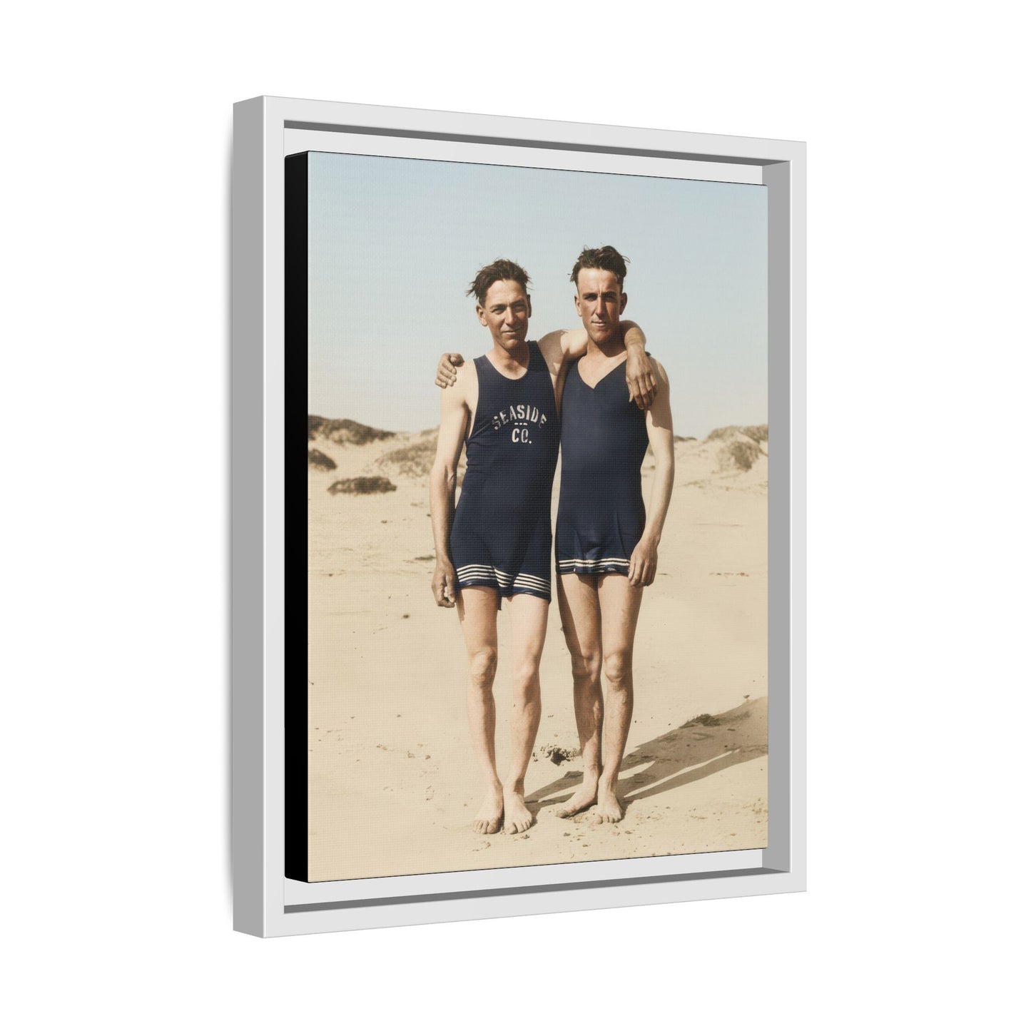 nager 035 | Framed Vintage Photo - Matte Canvas