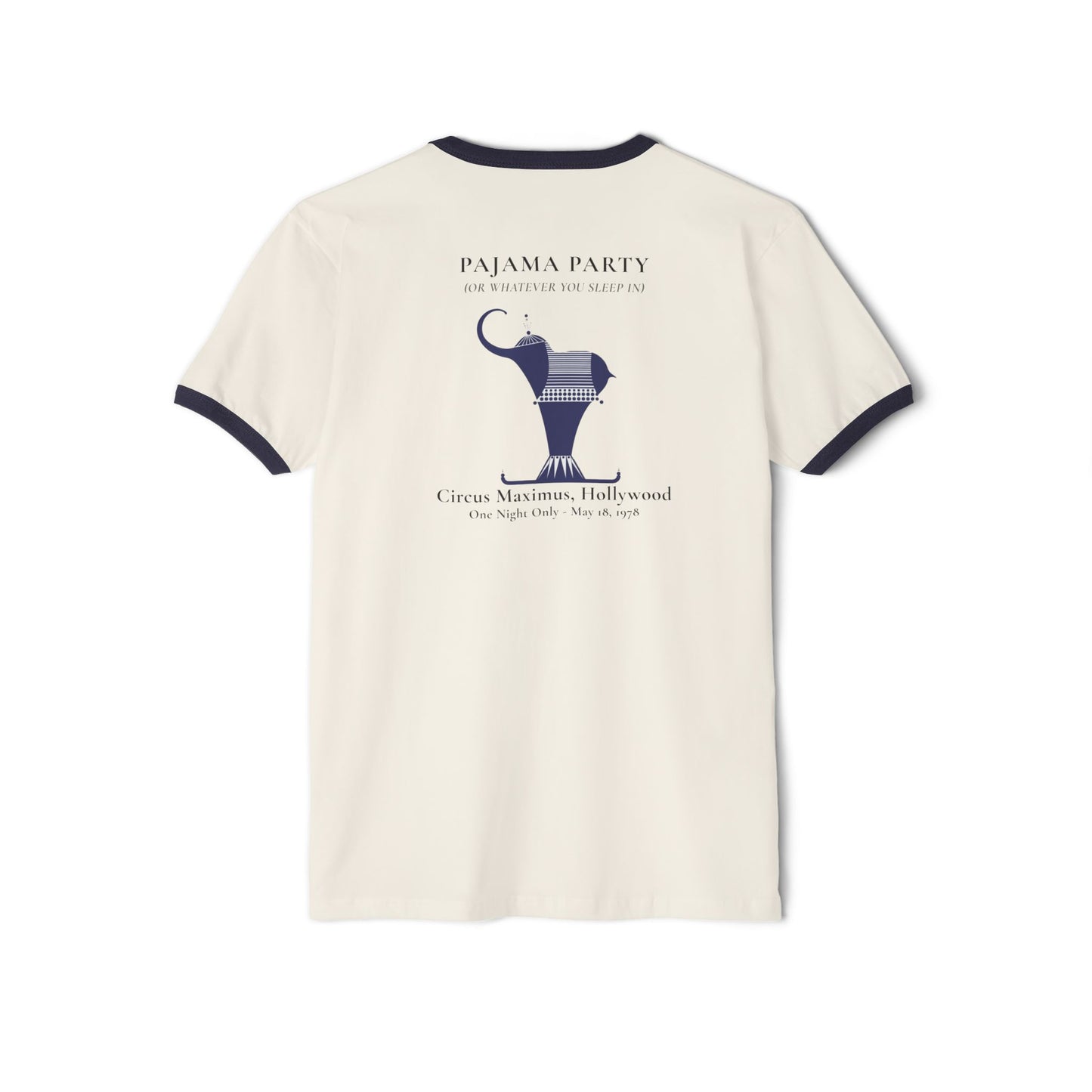 Circus Maximus: After Hours – Pajama Party Tee (1978) |  Ringer T-Shirt
