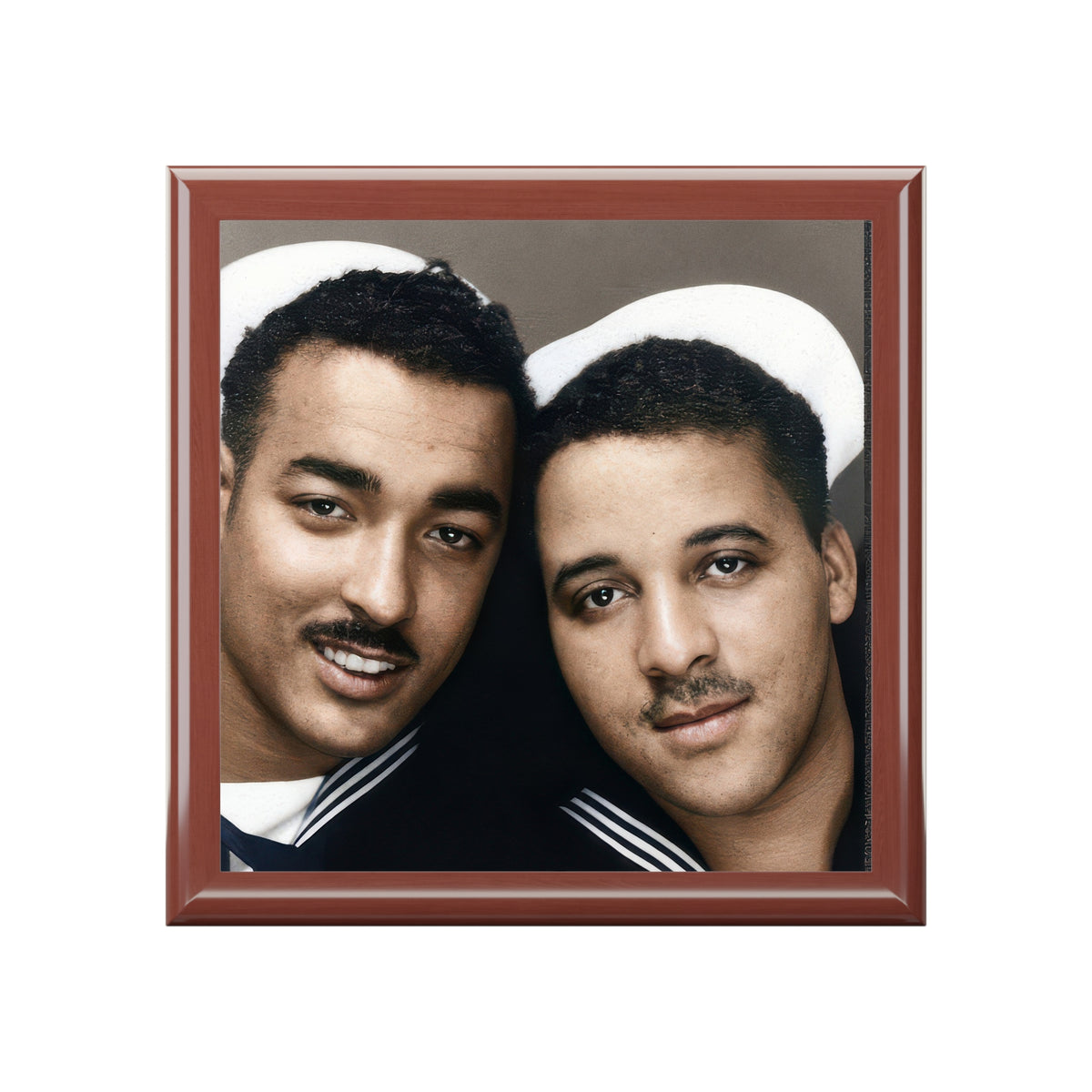 Paire 157 | Vintage Photobooth Series | Two Black Sailors Keepsake Box