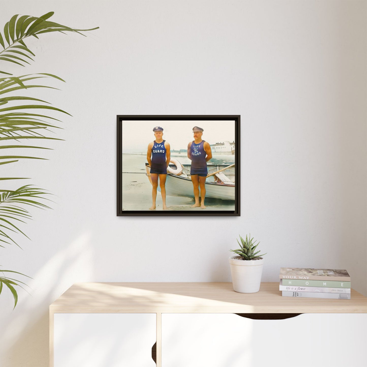 nager 016 | Framed Vintage Photo - Matte Canvas