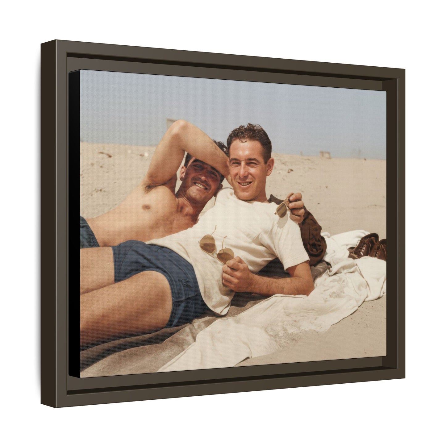 nager 020 | Framed Vintage Photo - Matte Canvas
