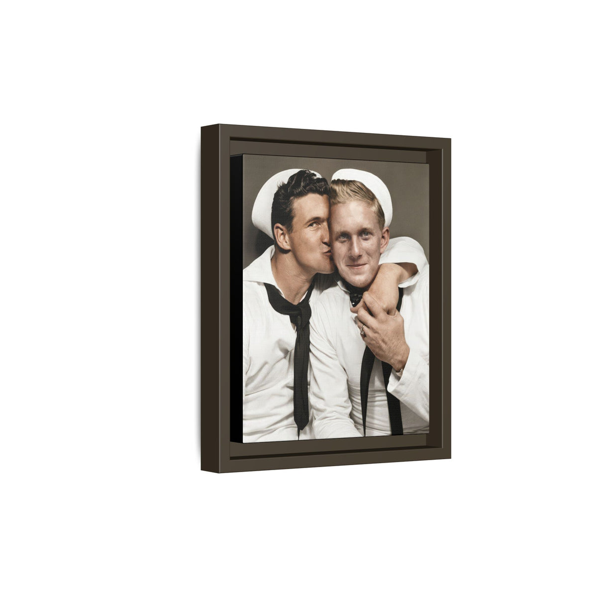 paire 156 | Framed Vintage Photo - Matte Canvas
