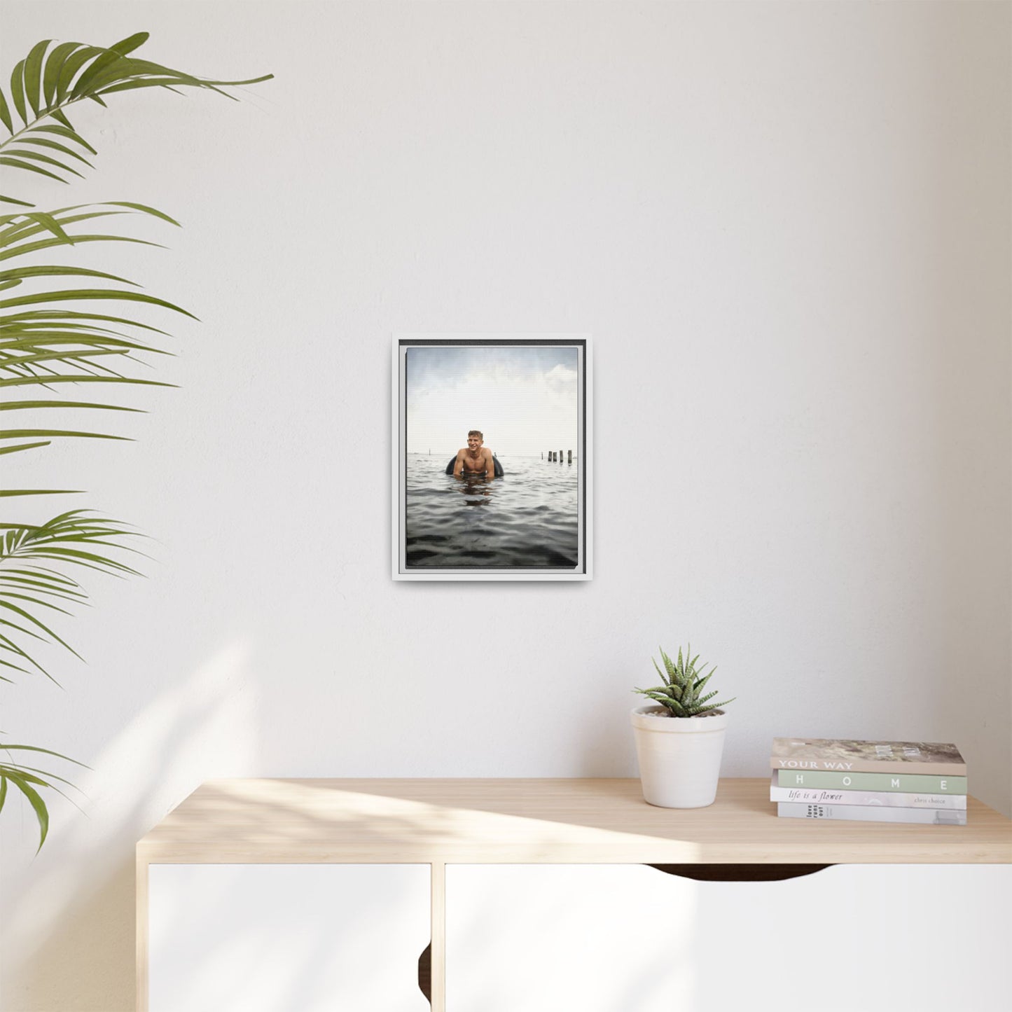 nager 034 | Framed Vintage Photo - Matte Canvas