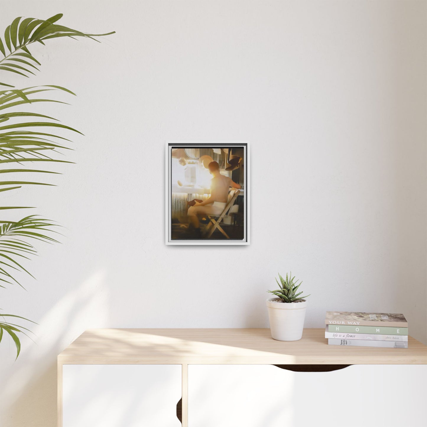 celibataire 022 | Vintage Framed Photo - Matte Canvas