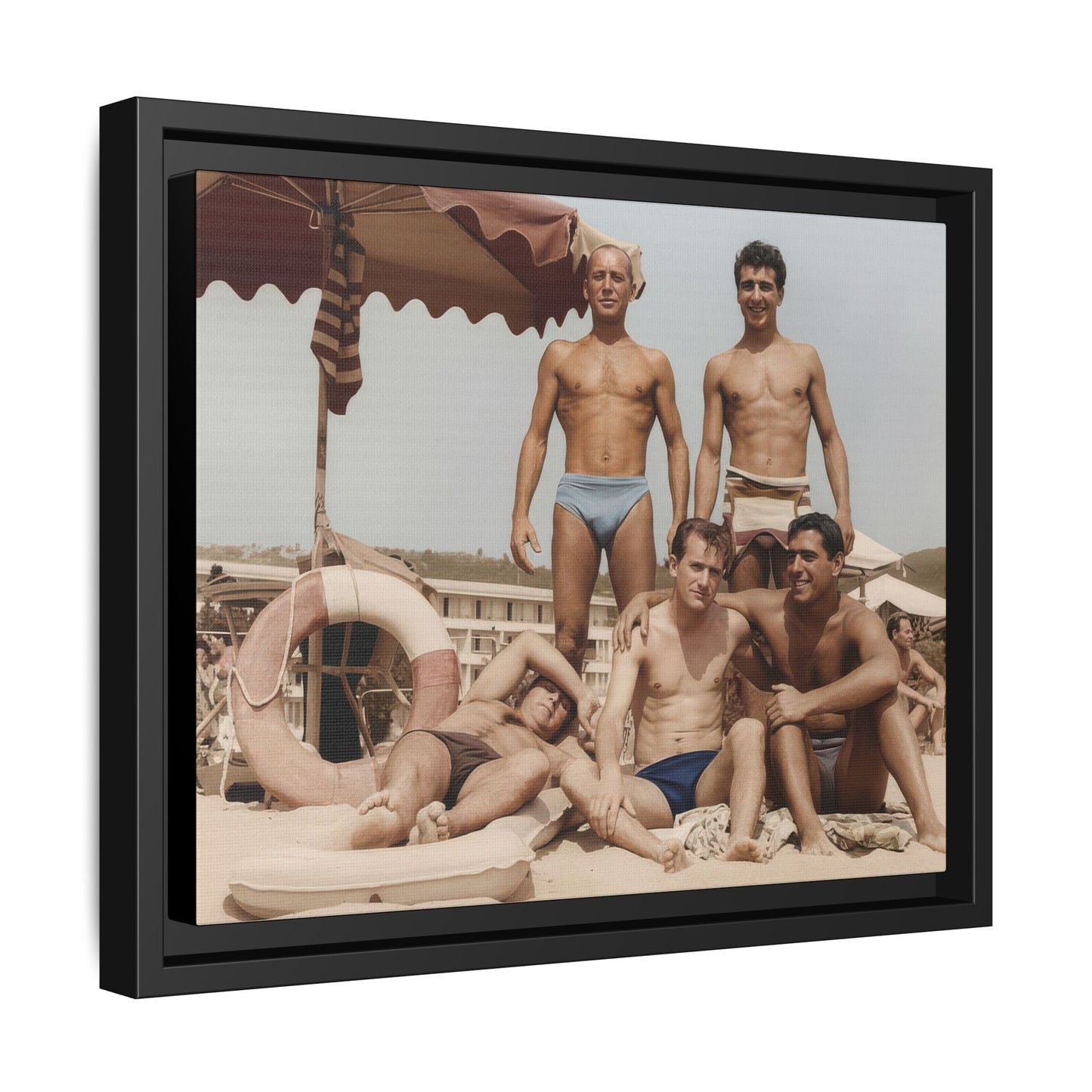 nager 033 | Framed Vintage Photo - Matte Canvas
