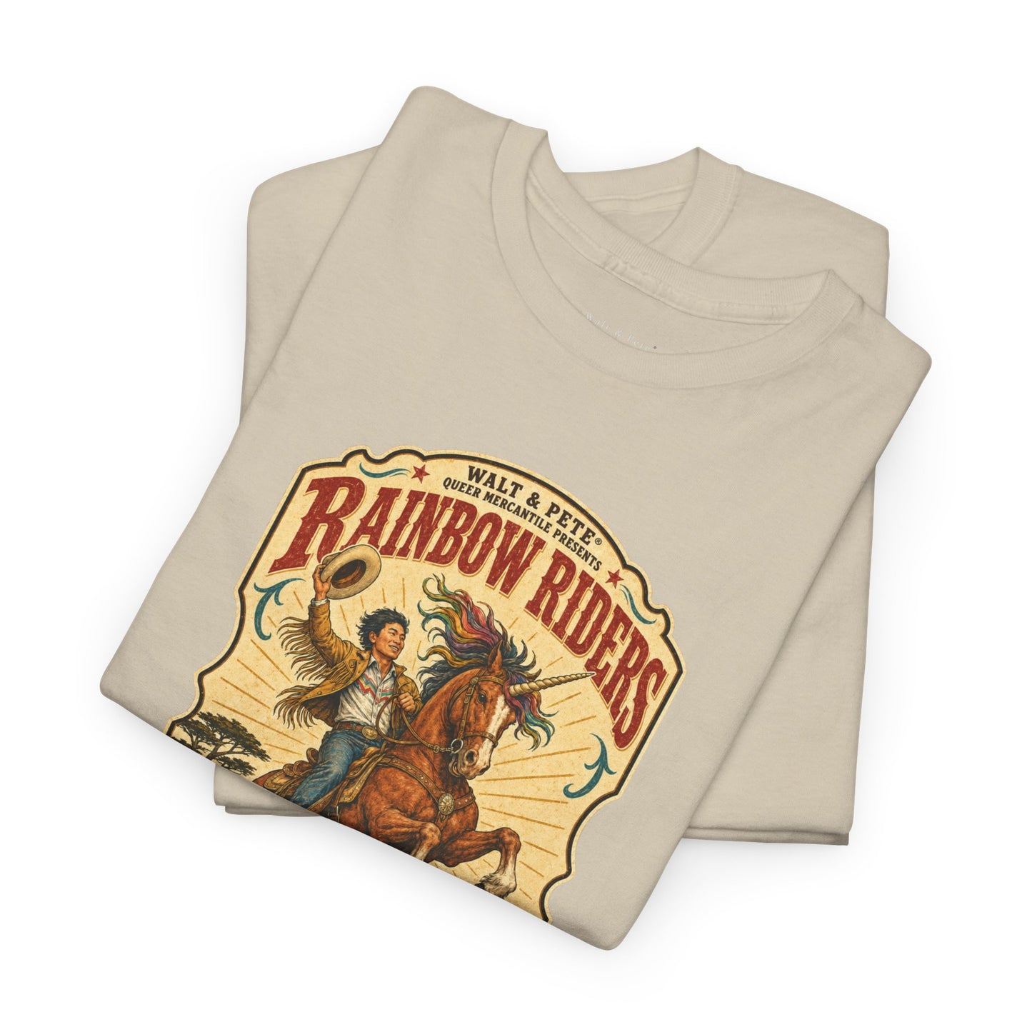 Copy of Rainbow Riders Rodeo Arizona 1972 Pride T-Shirt | Queer Cowgirl Tee